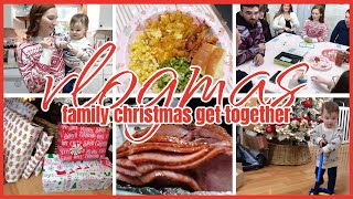 12 Days Of Vlogmas Day 11 Familt Christmas Get Together - Food - Games - Gifts