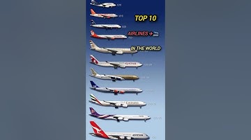 Top 10 best safest Airlines in the world 2024 #shorts