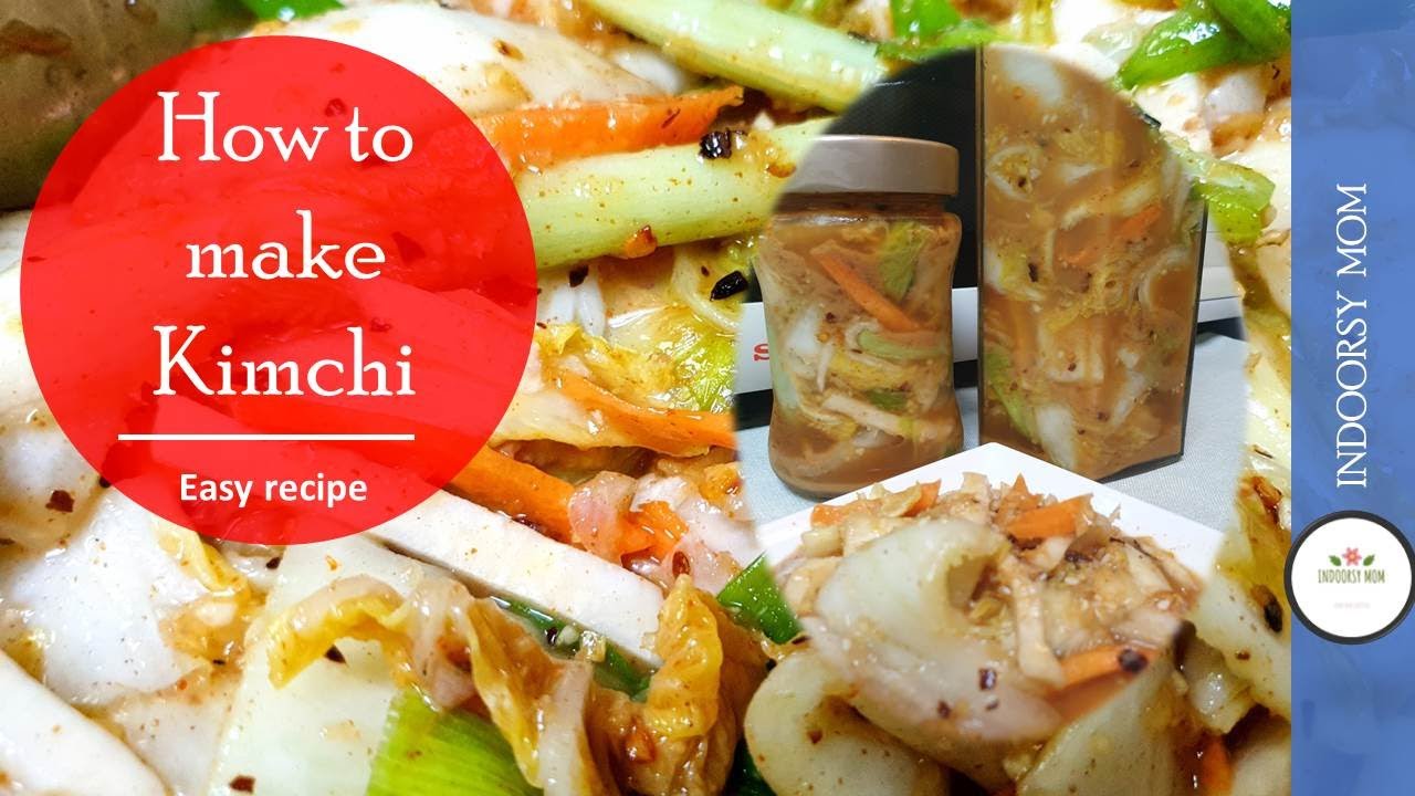 How To Make Easy Kimchi | How To Make Kimchi At Home | IndoorsyMom