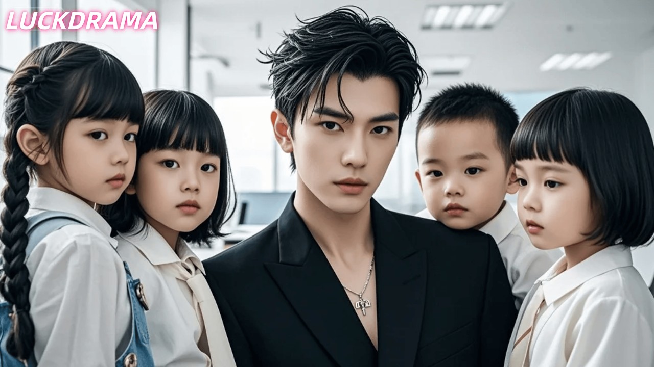 冷面總裁回國上任第一天竟在公司看到縮小版自己，本以為只有一個親閨女，沒想到她竟生了4個複刻版總裁，霸總秒變寵妻狂魔！【全集】