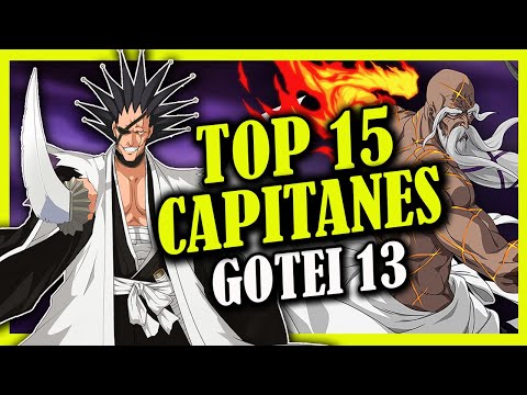 ¿Quién es el CAPITÁN MÁS PODEROSO del GOTEI 13? - TOP 15 CAPITANES MÁS FUERTES DE BLEACH | UchiHax