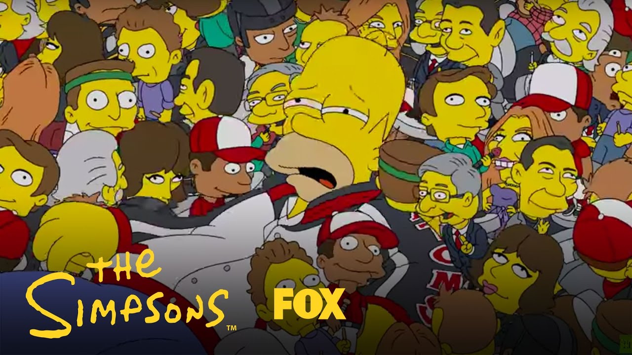 Homer Is Attacked By Bobbleheads | Season 28 Ep. 3 | The Simpsons 