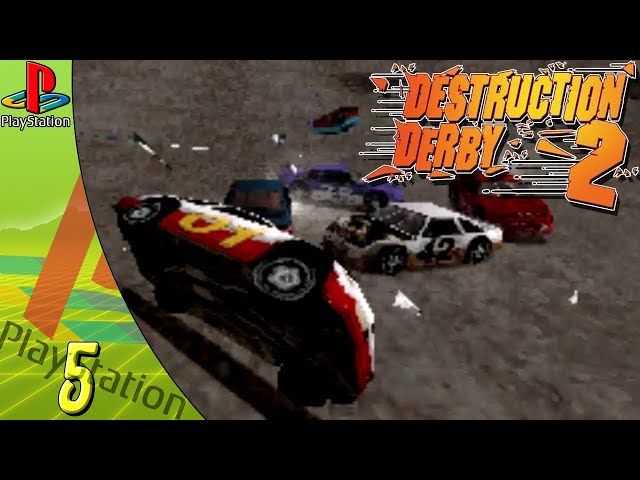 Destruction Derby 2 - Sony PlayStation 1 (PSX) - Version Japonaise - Bon état