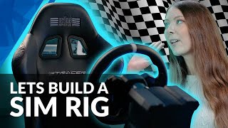 Our Office Has A Sim Racing Rig?!  Timelapse Sim Racing Setup Build
