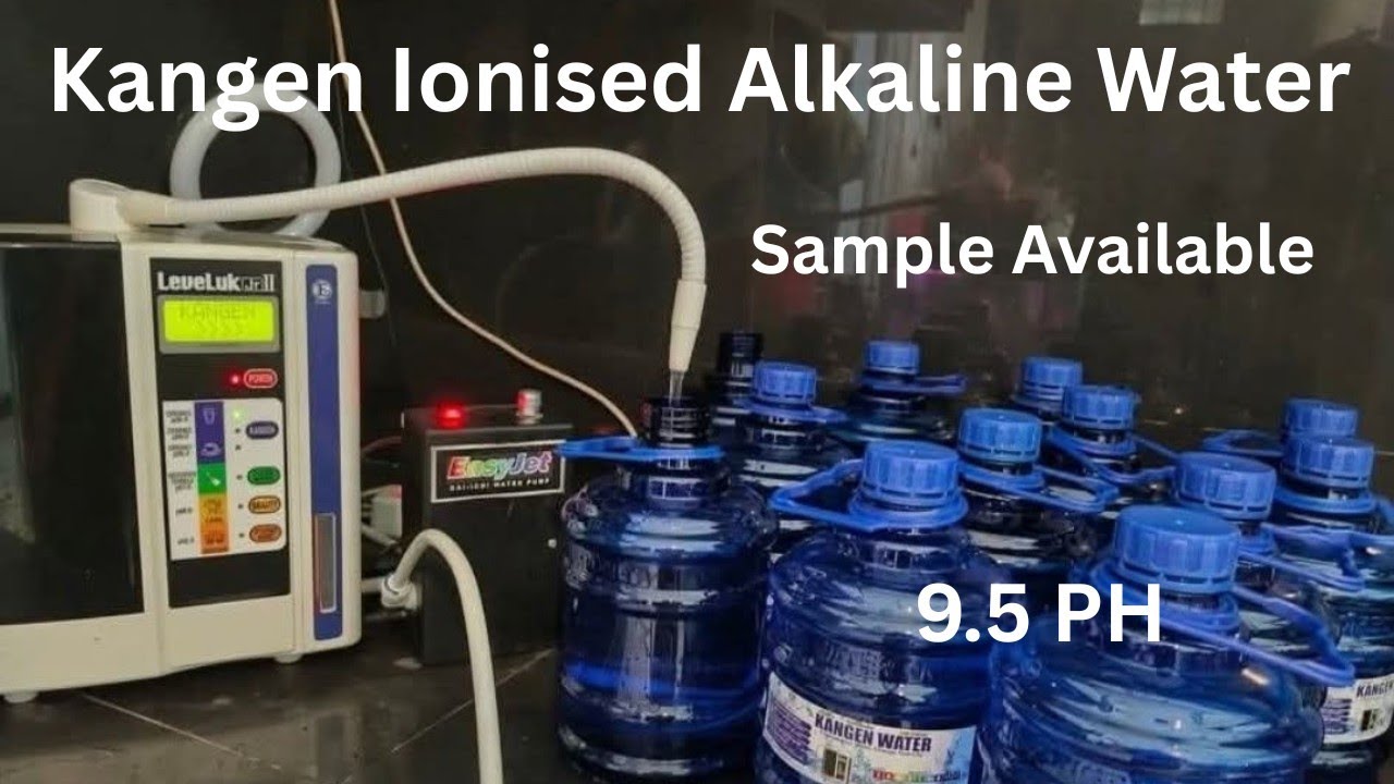 Kangen Water 9.5 Ph Sample Available in Jnanabarathi Bangalore | AquaBlaze