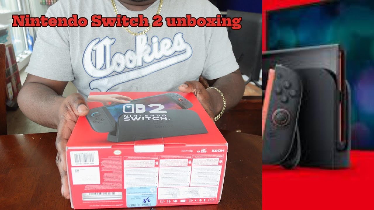 Unboxing the NEW Nintendo Switch 2 – Is It Worth the Hype? - YouTube
