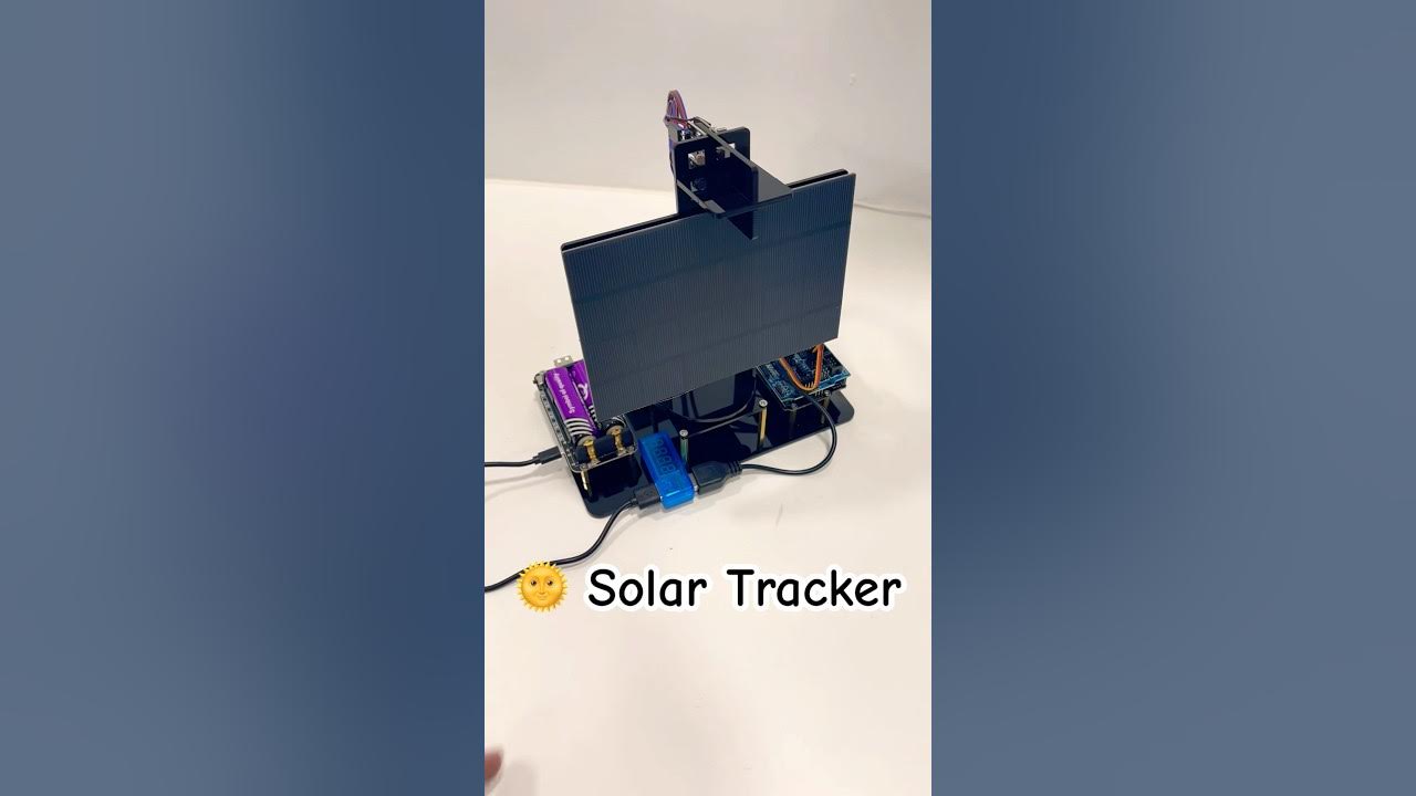 DIY Solar Tracker #diyelectronics #arduino #solar - YouTube