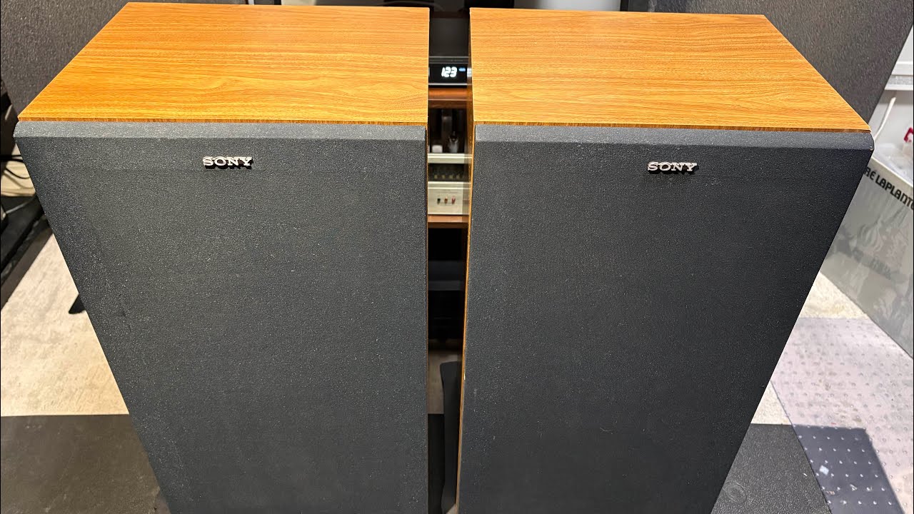 Sony SS-1250 Speakers (Japan) - YouTube