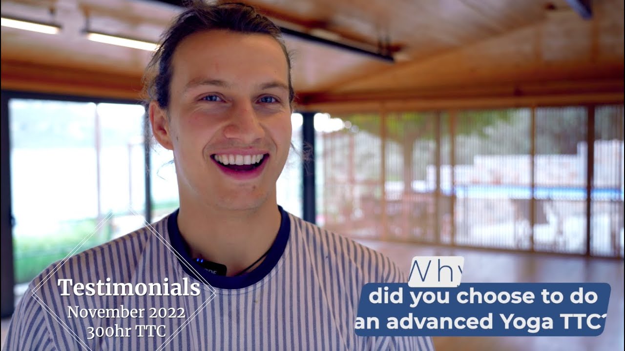 Testimonial from Jan on his 300-hour YTT | Alpha Yoga