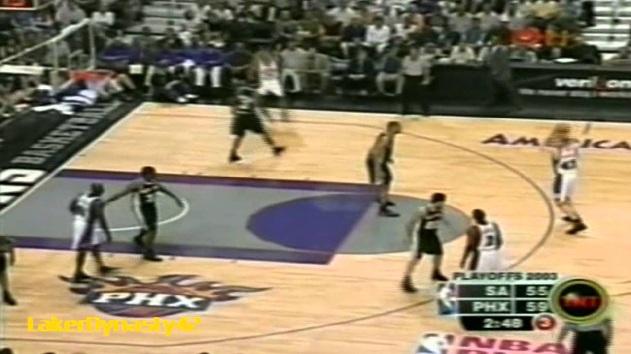 Tim Duncan 2003 Playoffs: 15pts, 20rebs 