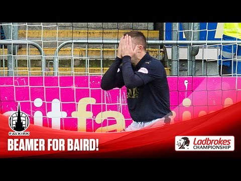Beamer for Baird! Bairns star bungles goal!