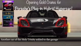 Opening Gold Crates for the Porsche 918 Spyder Weissach Package! - CSR2