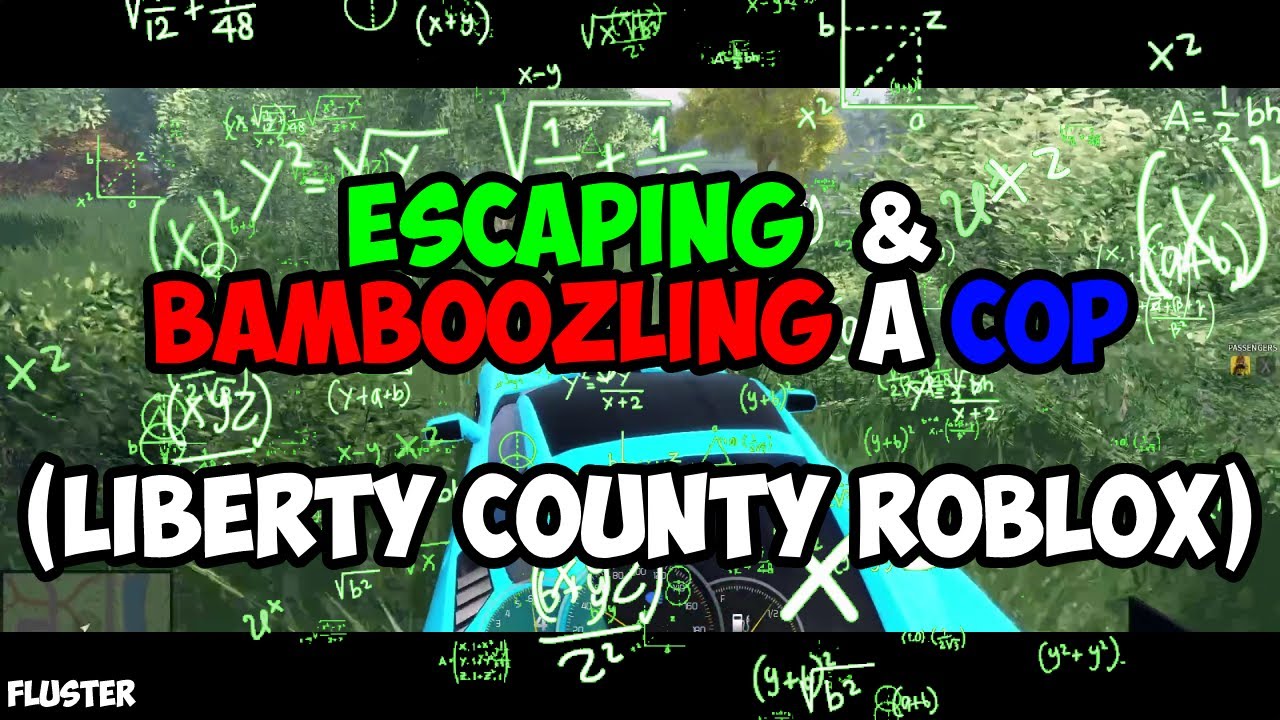 how to escape & bamboozle a cop (liberty county roblox) YouTube