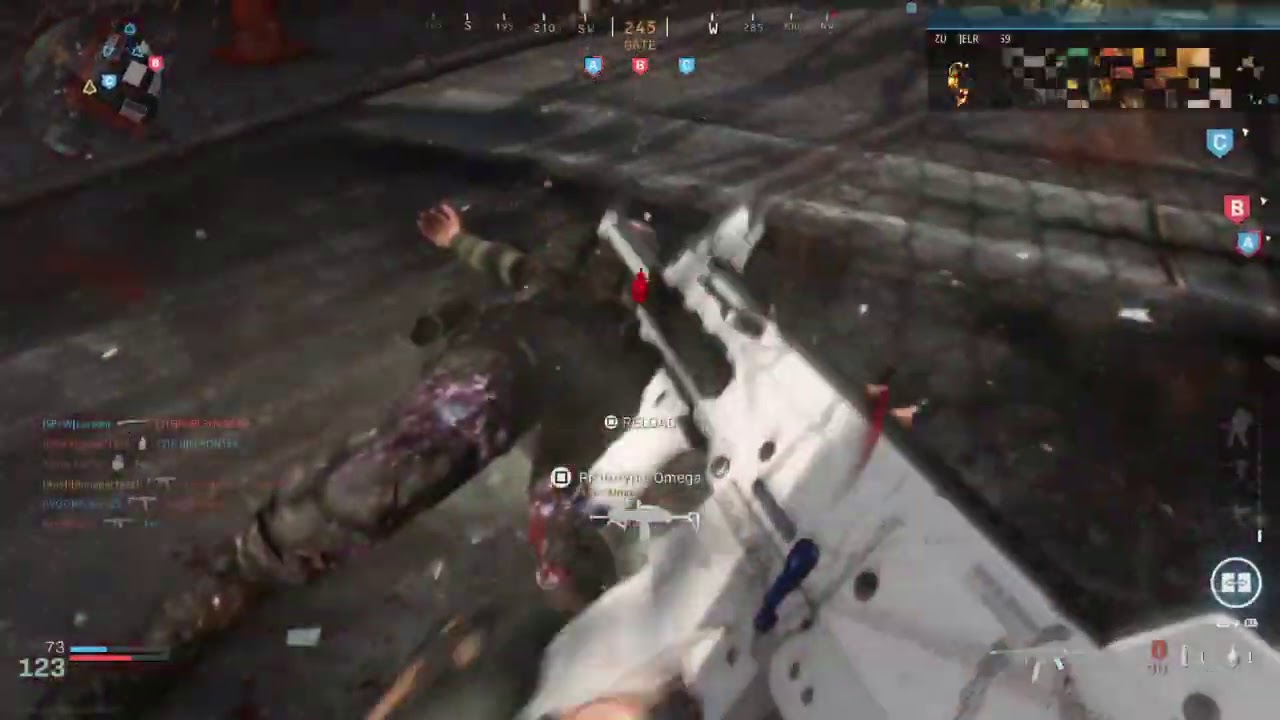 CoD: MW -  Cryogenic Dismemberment Weapon Feature