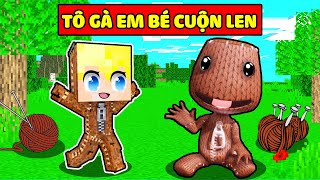 TÔ GÀ HÓA THÀNH EM BÉ CUỘN LEN TRONG MINECRAFT KHIẾN SINH TỐ BẤT NGỜ*TÔ GÀ EM BÉ CUỘN LEN SIÊU CUTE