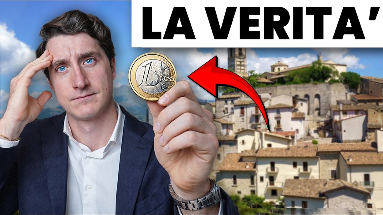 Ecco perché l'Italia sta regalando case ad un 1€