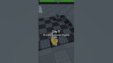 Day 11 of creating my own tower defense game / #roblox #devlog #robloxstudio #towerdefense #tds #tdx