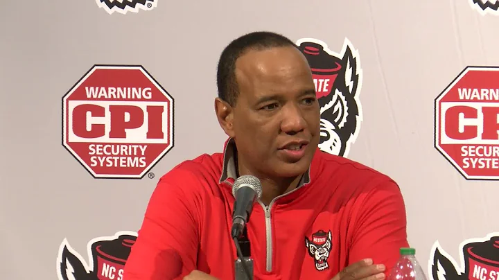 Watch: NC State Coach Keatts talks about the Pack's win