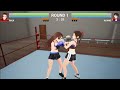 guiltyloving boxing rika vs ayame(no crowd, no sound........just a grudge match)..score to settle