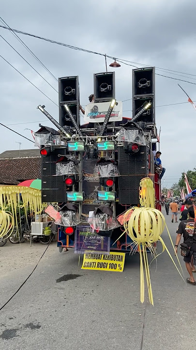 Sound horeg cansaw audio 8 sub planar karnaval kendalrejo talun