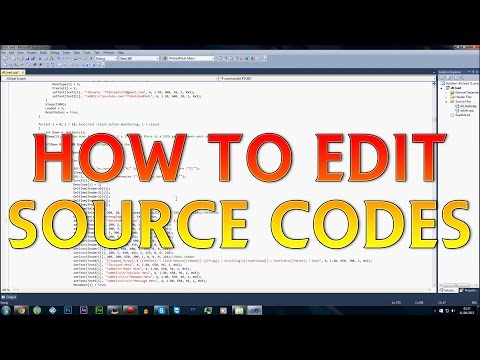 How to edit Visual Studio source codes (MW2 TU8 Mod Menus) | +Download