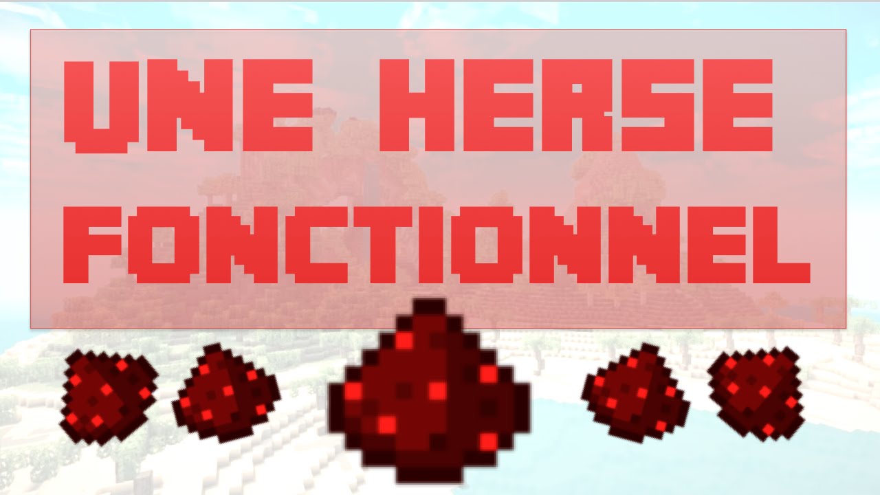 Faire une herse fonctionnelle dans minecraft (Tuto RedStone) (minecraft