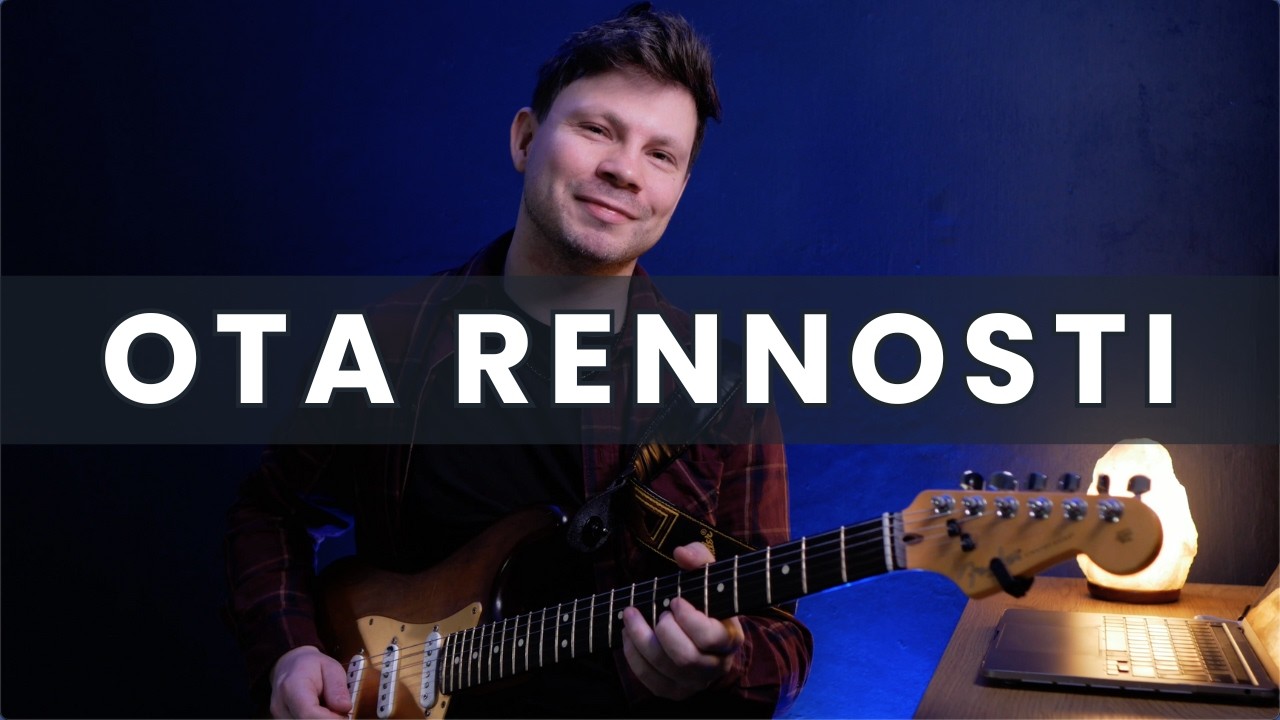 Rentouttavaa kitaransoittoa blues-tyyliin  | Tajunnanvirtaa 3