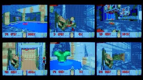 ZX Spectrum 128k + DivIDE : "DOOM 1993 - Episode 1: Knee-Deep in the Dead" (Real Hardware Recording)