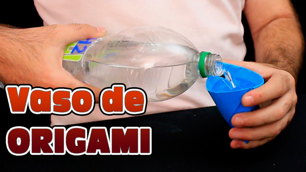 Como Hacer Un Vaso De Papel Actitudfem