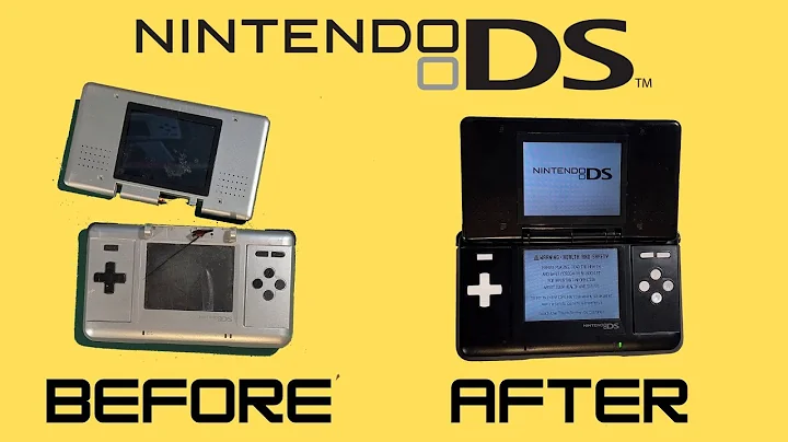 Nintendo DS - Repairing and replacing the casing on an OG DS