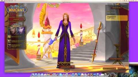 lets play world of warcraft #1 Character creation