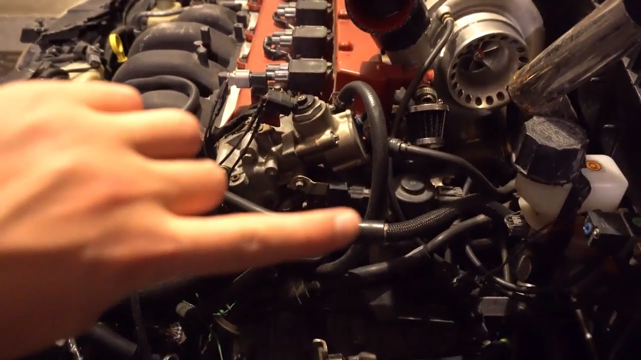 2004 mazda 6 egr valve location