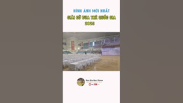 Hình ảnh mới nhất Giải vô địch cờ vua Trẻ Quốc gia năm 2025. #shortvideo #shorts #covua #cờvua