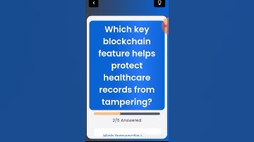 SyntaxVerse general quiz answers today|08 JUNE 2025|The Use of Blockchain in Healthcare Data Privacy