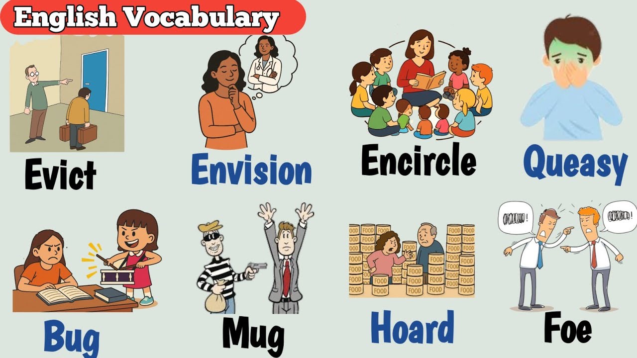 English Vocabulary with Pictures | Improve Your English Vocabulary | Learn New English words