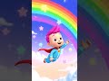 Super Baby Flying in Rainbow Sky! 🌈🦸‍♂️#cocomelon #shorts #chotichotipoems #viral #baby #songs #fun