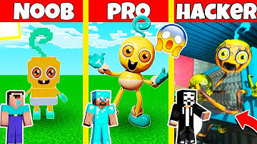 POPPY PLAYTIME CHAPTER 3 BABY LONG LEGS HOUSE BUILD CHALLENGE - NOOB vs PRO vs HACKER / Animation