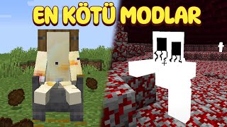 EN KÖTÜ MİNECRAFT MODLARINI BULDUM.. Yeniden