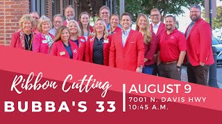 Bubba's 33 Ribbon Cutting with the Pensacola Chamber