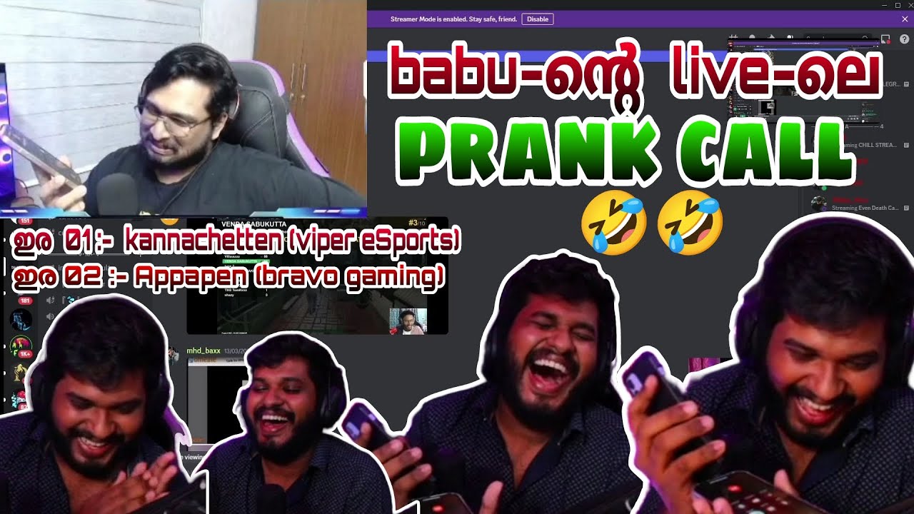 Babu liveil PRANK CALL ijjathi🤣🤣 ഇര kannachettan and appapan #tva #kva