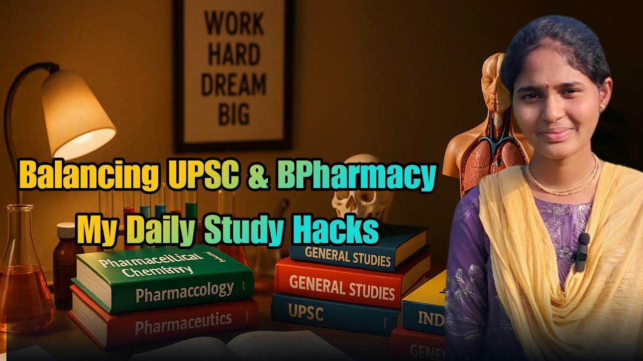 A Day in My Life as a B Pharmacy Student 💊📚 | 