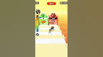 doggy run gameplay walkthrough 🐕😍 |all levels |androi, iOS mobile|new update #short games #shorts