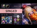 Singed Top vs Rek'Sai - KR Challenger Patch 25.22
