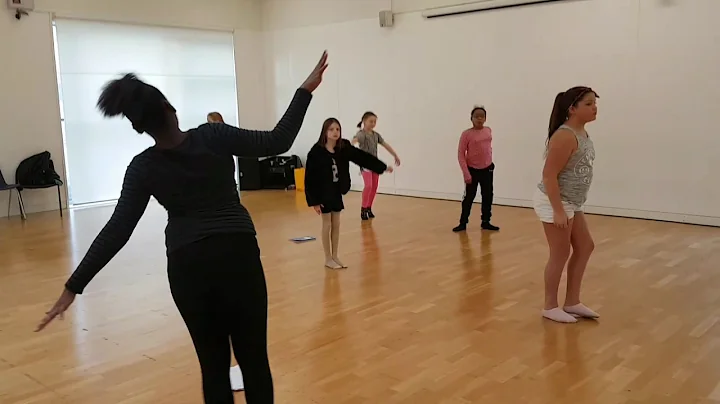 COTY YOUNG ACTORS REHERSAL