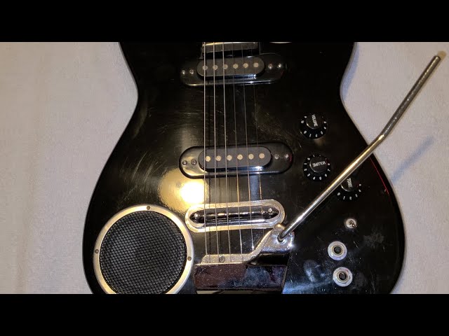 My $25 Terminator by Synsonics Guitar find~Full close-up look and
