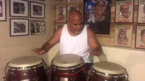 Noel Quintana Demonstrates “How To Do An Independence Pattern On Congas”