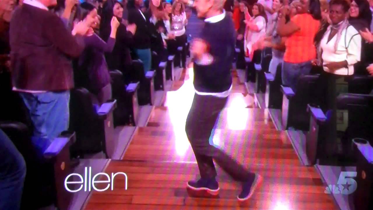 ELLEN DEGENERES, ME DANCING IN THE AUDIENCE ON ELLEN'S SEASON 10! PART