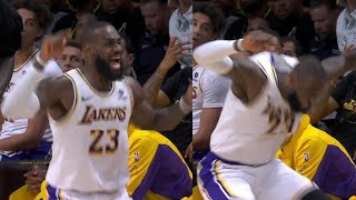 LBJ WAS FURIOUS \& THROWS TANTRUM AFTER DARVIN HAM REFUSES TO CHALLENGE!