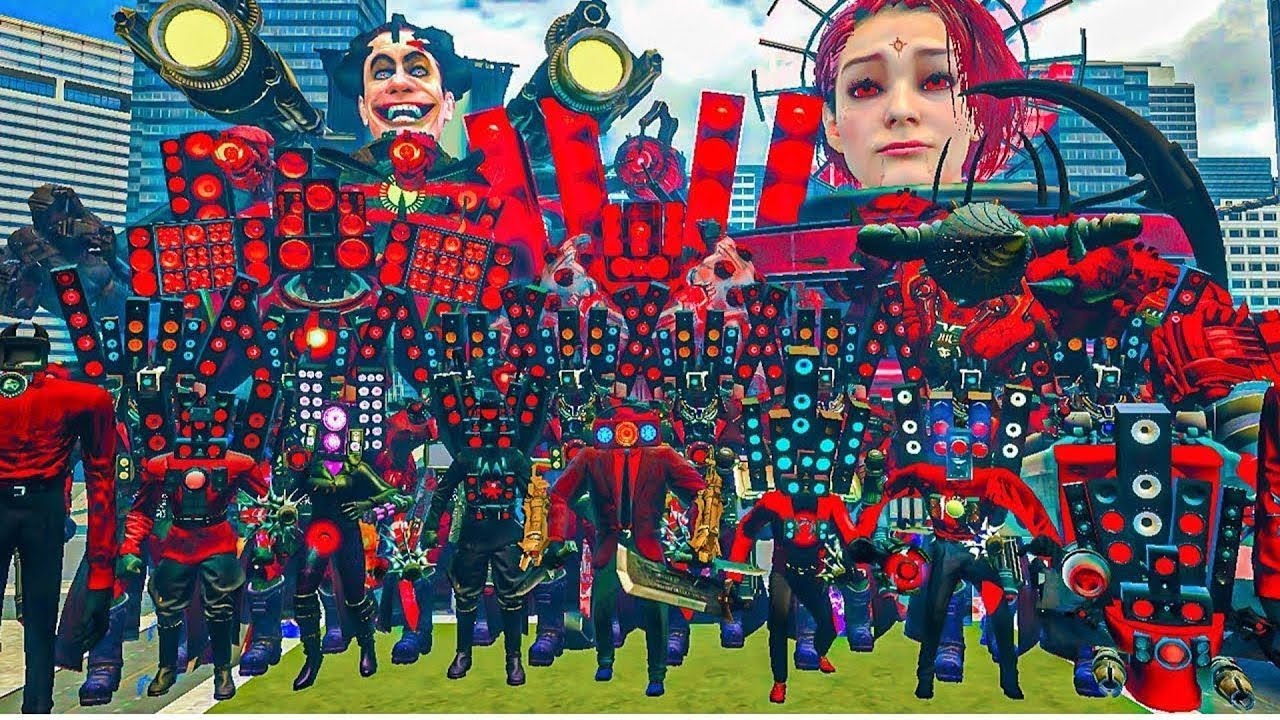 HOT SIZE COMPARISON OF NEW ULTRA TV BOSS MONSTER VS ALL SKIBIDI TOILET BOSSES in Garry's Mod!