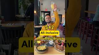 $42 All Inclusive Brunch #brooklynbrunch #nycbrunch #brooklyn